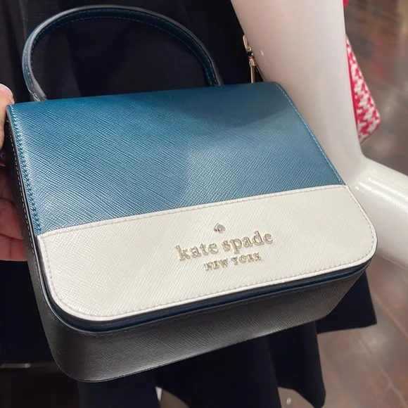 Kate Spade Staci Square Crossbody
Peacock Sapphire Multi - Picture 15 of 16